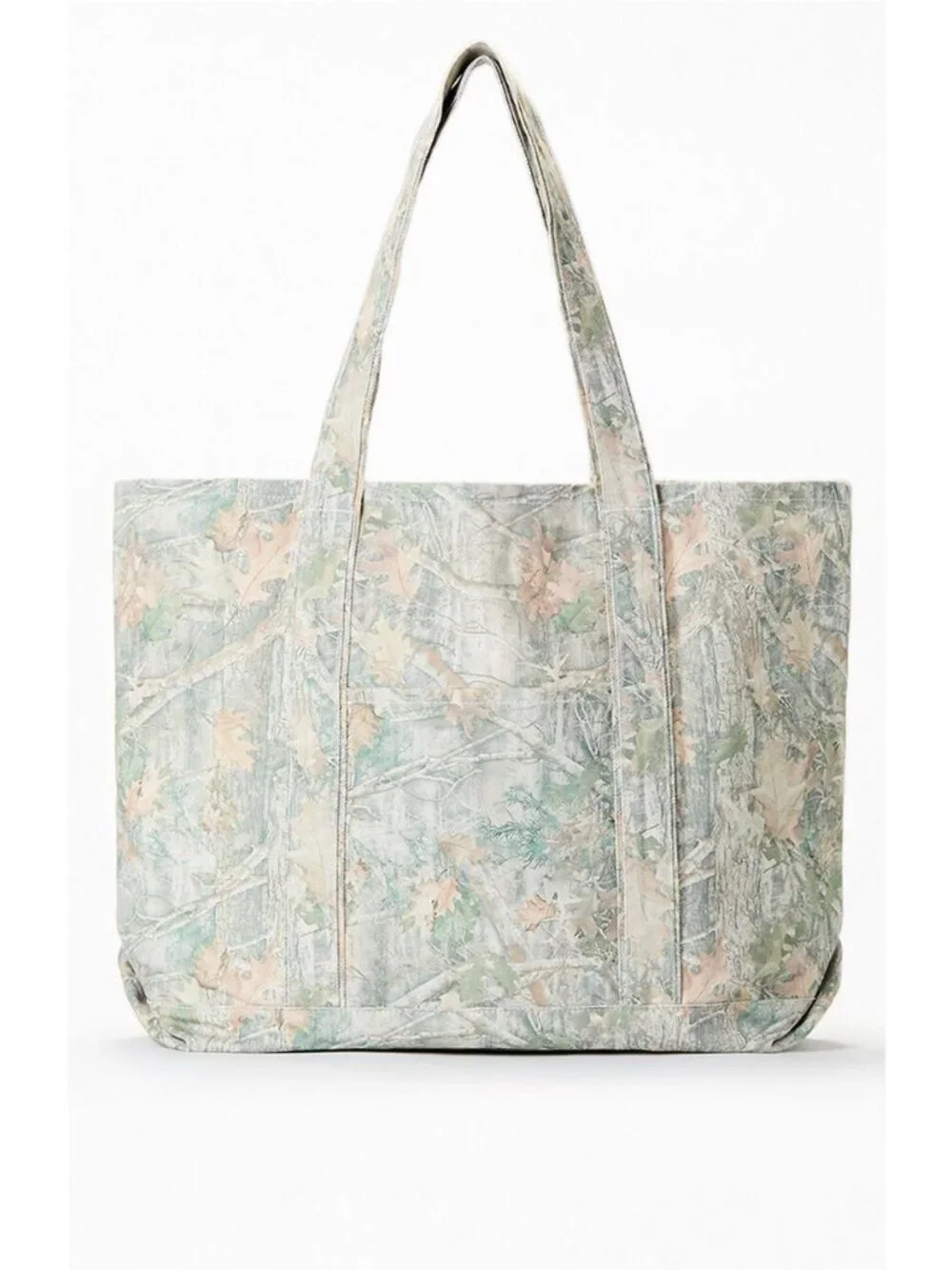 MUSEUM OF PEACE AND QUIET Wordmark Camo Tote Bag Camouflage Size One Size NWT